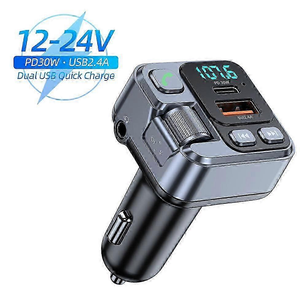 Bluetooth FM Transmitter PD30W QC3.0