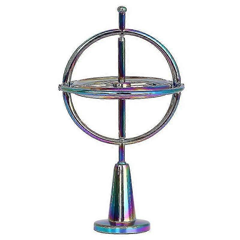 Gyroscope à équilibrage automatique du bout des doigts Décompression anti-gravité Gyroscope jouet Gyroscope à doigts