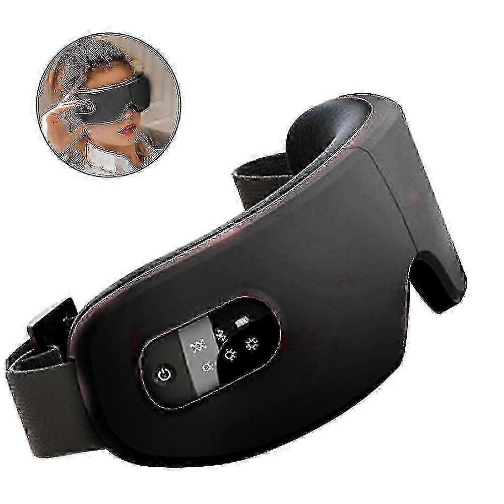 Sleep Mask With Heat, Bluetooth Music Eye Massager Relieve Eye