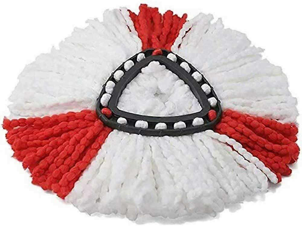 KPJQ 1 Pack Replacement Mop Head For Spin Mop, Microfiber Wet Mop Head Refill, Easy Wring Mop Head