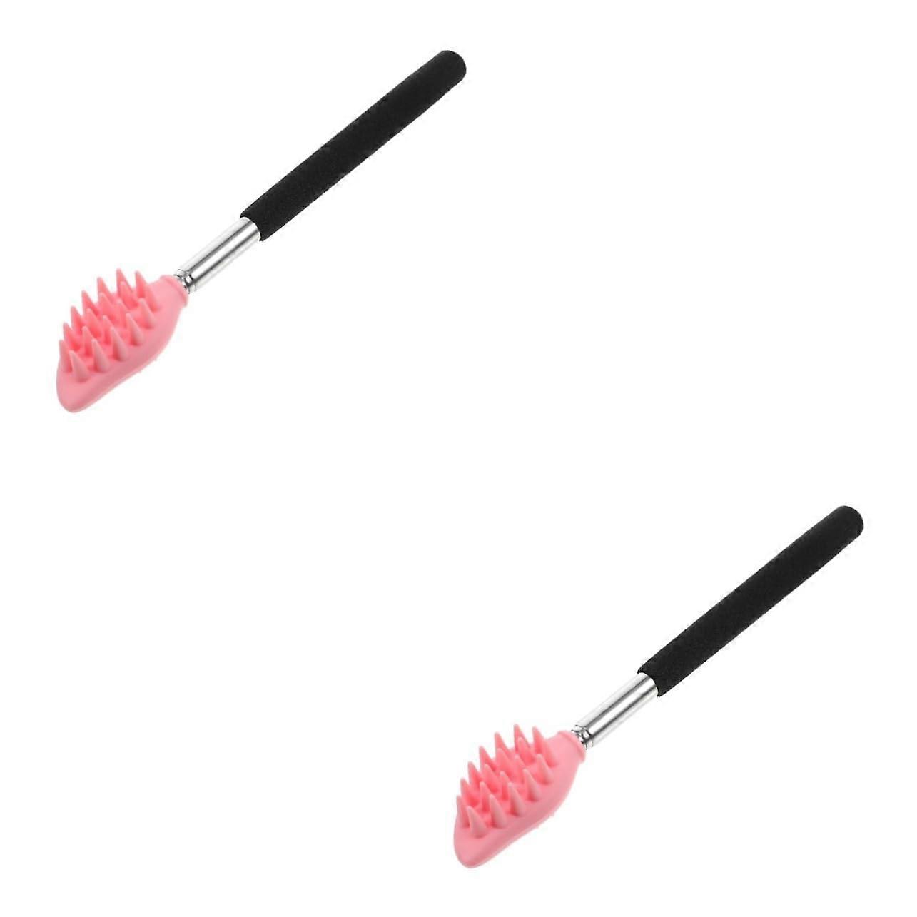 Adjustable Length Self Back Massage Tool - 2pcs Extendable Smart Stick for Men and Women, Ideal for Back Scratching