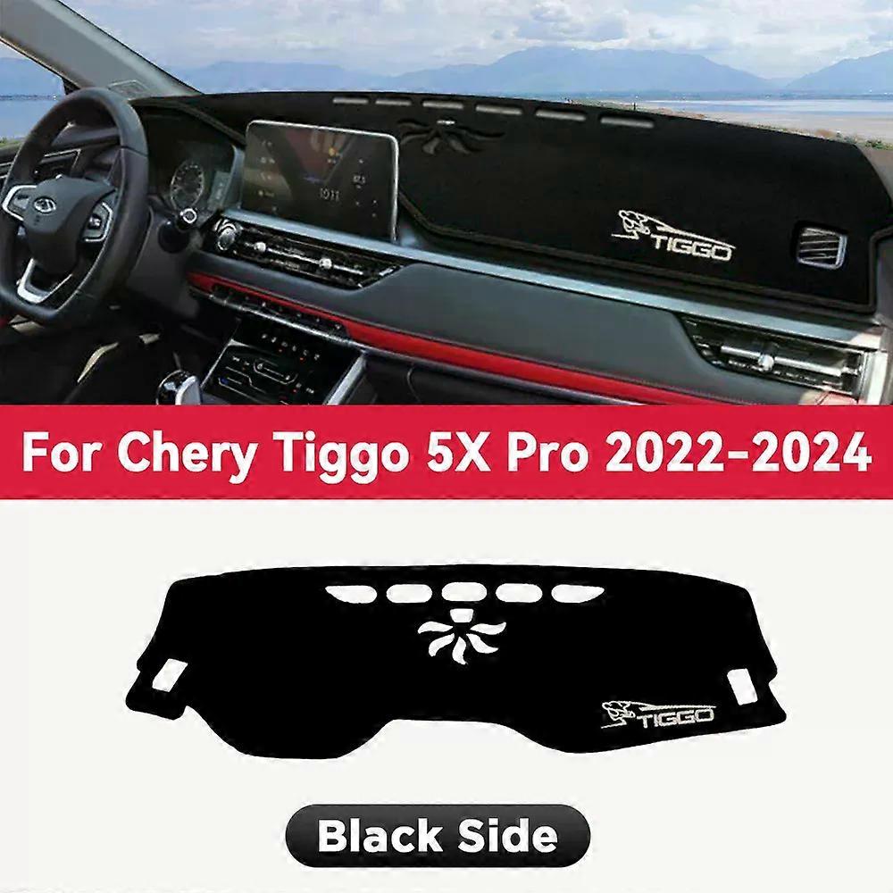 Armaturenbrett Abdeckung Matte Schutzpad für CHERY TIGGO 5X Pro 2022-2024 Autozubehör Dash Board Sonnenschutz Anti-UV Teppich Dashmat