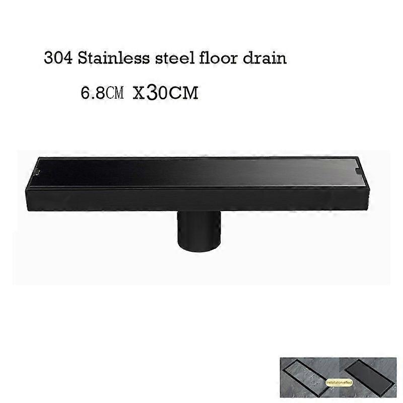 Becola Invisible Bathroom Floor Drain 20-50CM Square Waste Filter Drainage Anti-odor Shower Drain Strainer Kitchen AccessoriesCraft Pipe Cleaners