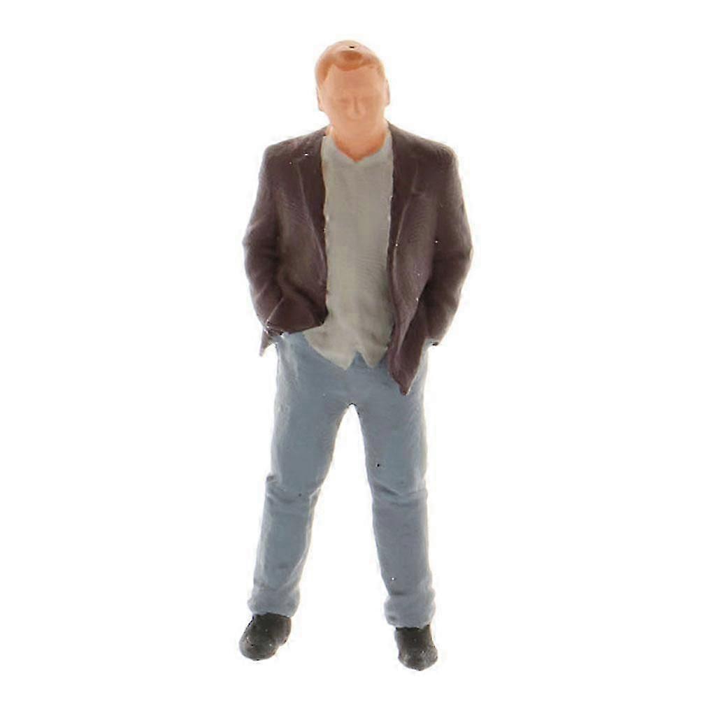 1/64 Scale Resin Secretary and Figure Office Scene Character Table Accessories