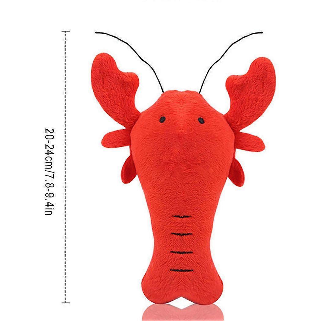 Various Funny Pet Toy Creative Pet Toy Creative Cartoon Shrimp Shape Bite-Resistant Pet Chew Squeaky Toys For Dog Cat Supplies