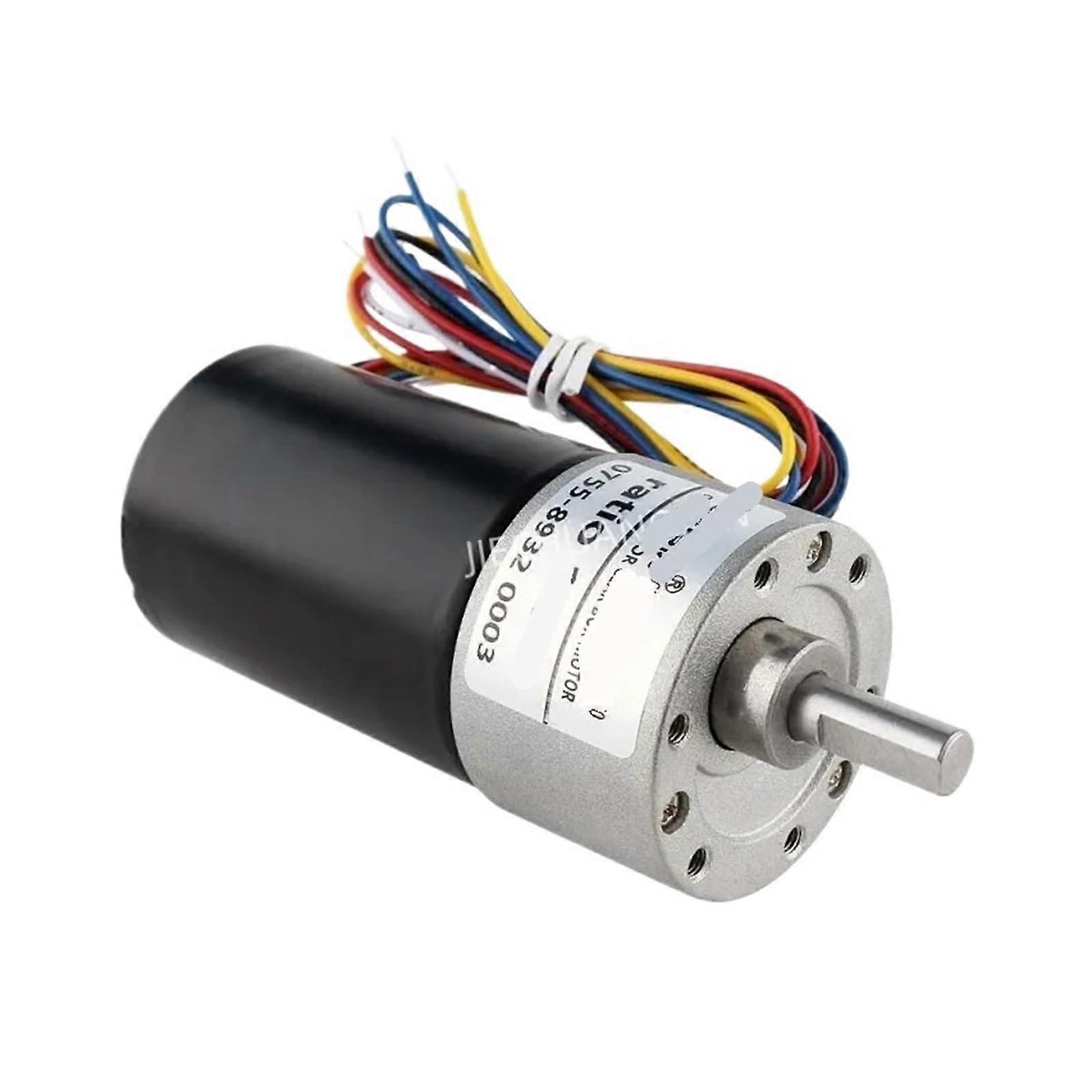 GM373650 Brushless Reducer Motor DC Full Metal Gear 12V 24V High Torque Rocker Arm Gluing Machine(1 Ratio 90,12V)