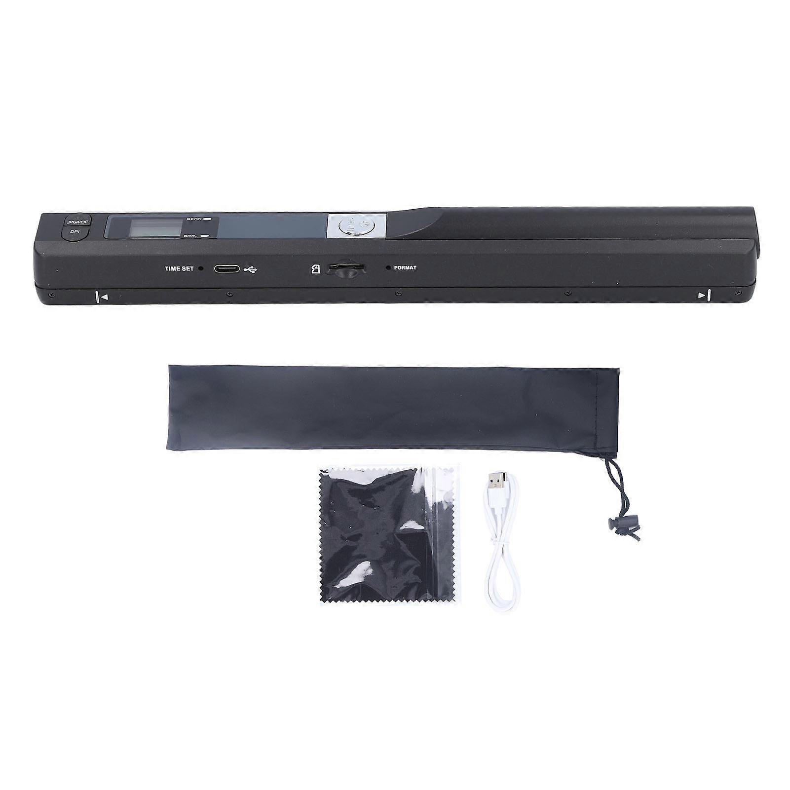 High-Resolution Portable Document & Photo Scanner - Compact, Versatile, Easy to Use