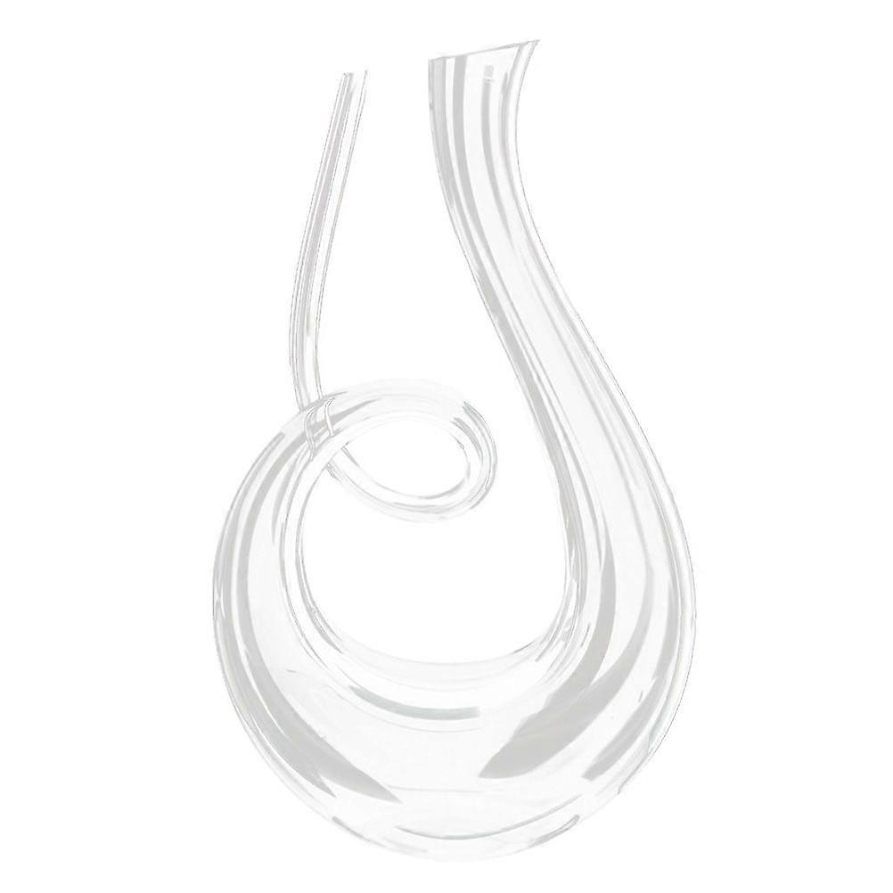 1 Stück Haushalts-Rotwein-Dekanter-Glas-Weinspender (transparente Farbe)