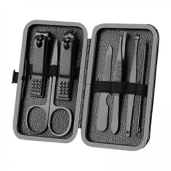 Professional Nail Care Kit with Precision Tools - 7 Piece Set