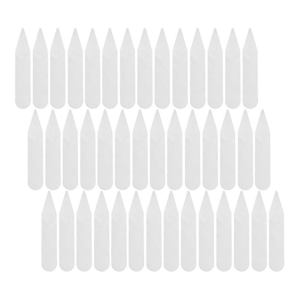 Transparent Pet Collar Stays – 200pcs, Heat Resistant, Rounded Design, Puncture Proof, for Men & Women, Fits Suit Shirts