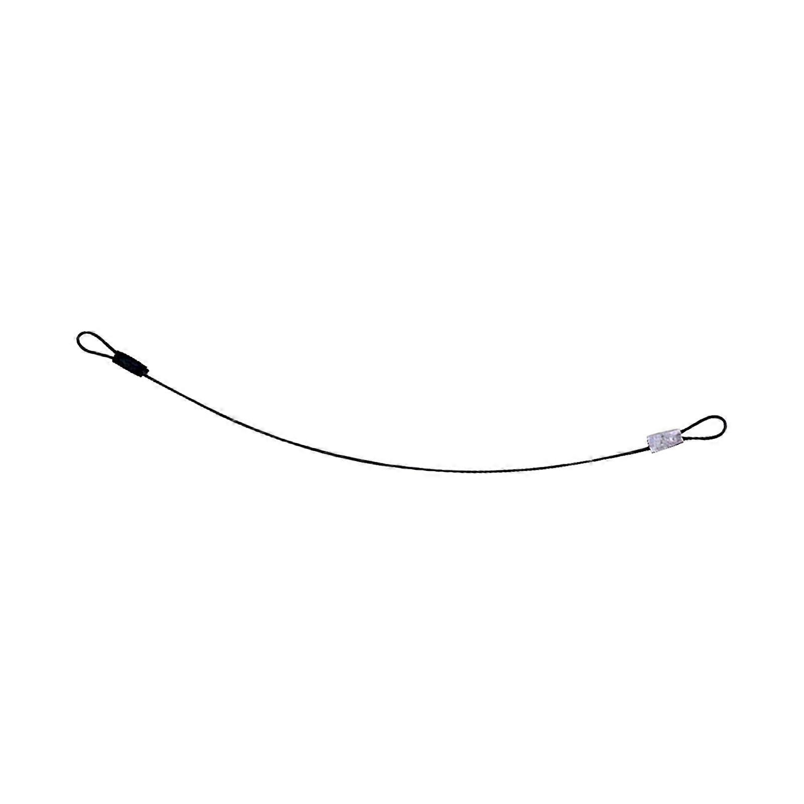 Steel Wire Cable with Loops Protective Rope Accs Portable Easy to Install Short