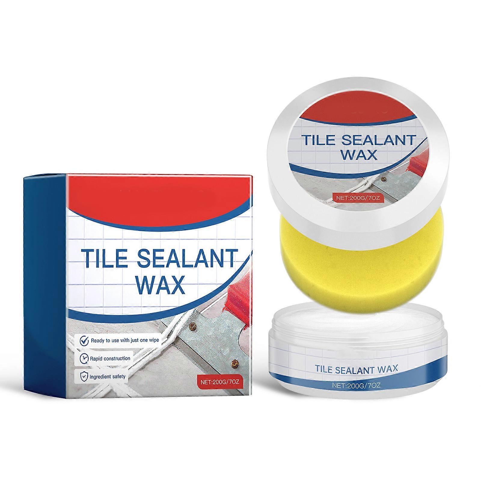 Ceramic Tile Cleaning Isolation Pastes Tile Grout Enhancing Wax, Easy Cleans Formula for Various Tile Styles