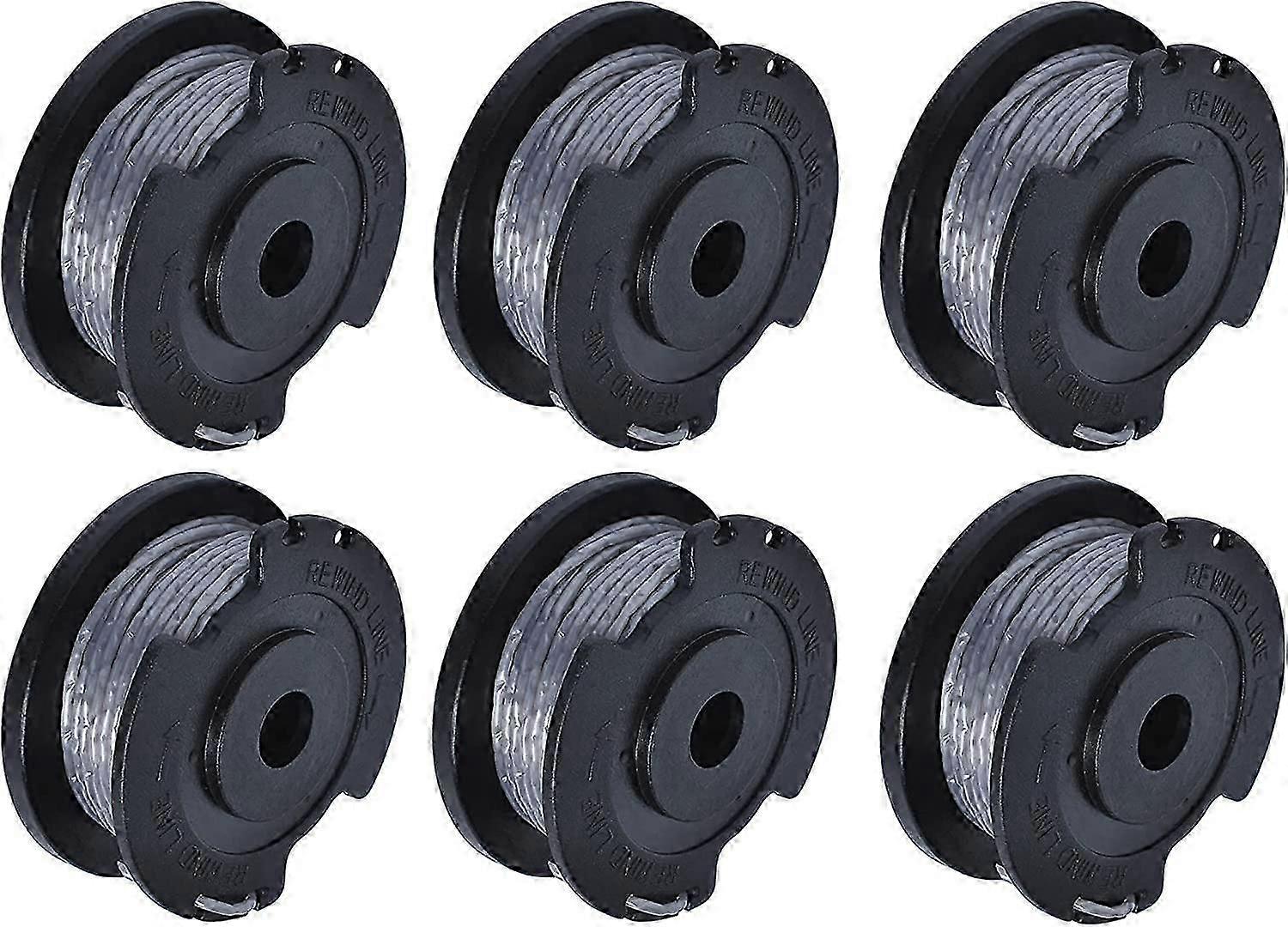 F016800569 Spool and line compatible with Bosch EasyGrassCut replacement, 6 pieces