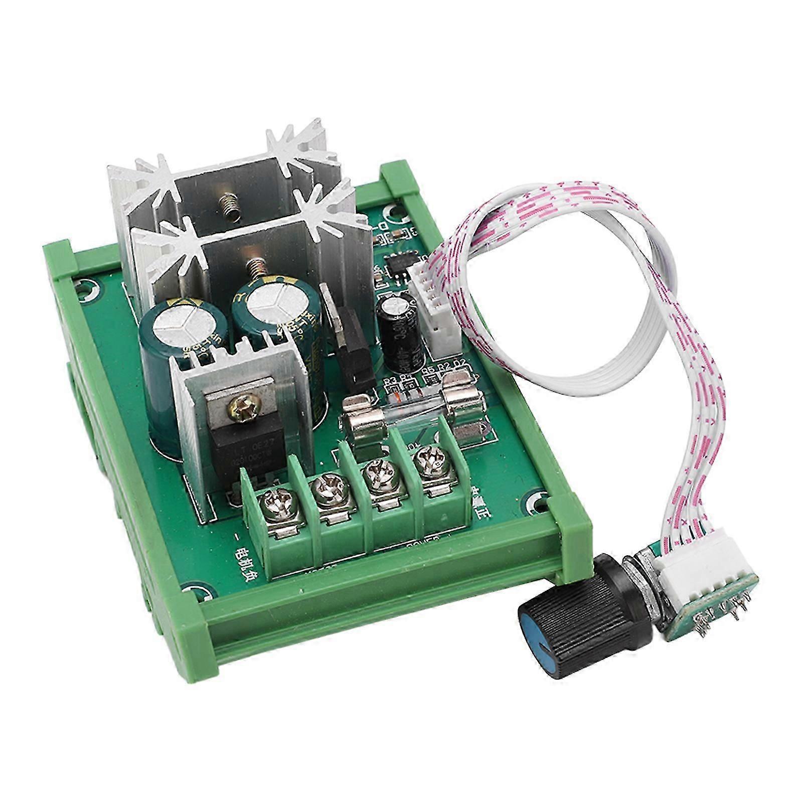 Contrôleur de vitesse de moteur PWM, module de commande de commutateur, régulateur, pilote, 20 A CC, 12 V, 24 V, 36 V, 55 V