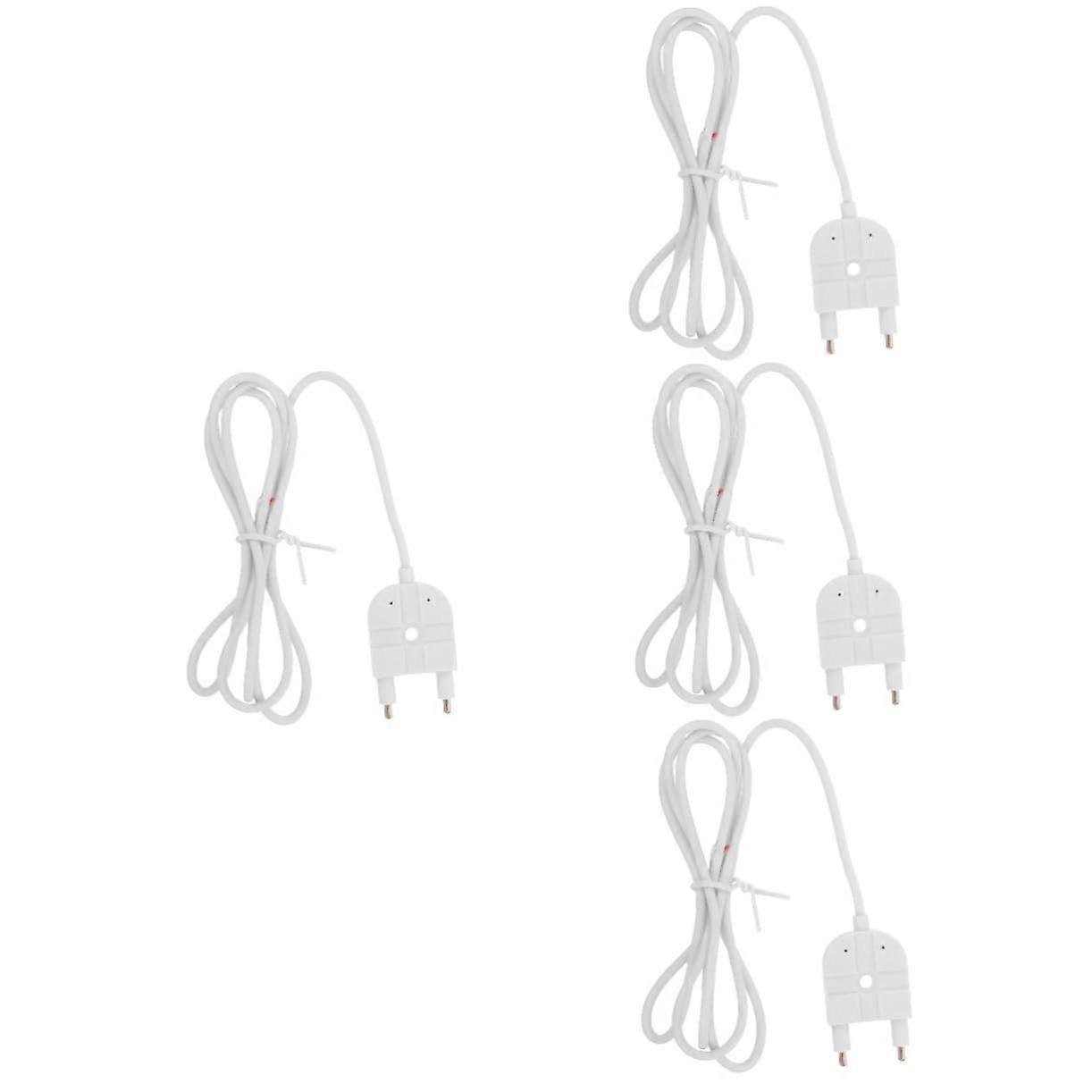 Water Immersion Electrode System 5-Pack Probes Swimming Pool Leakage Detection LED Monitor Water Leak Sensor White