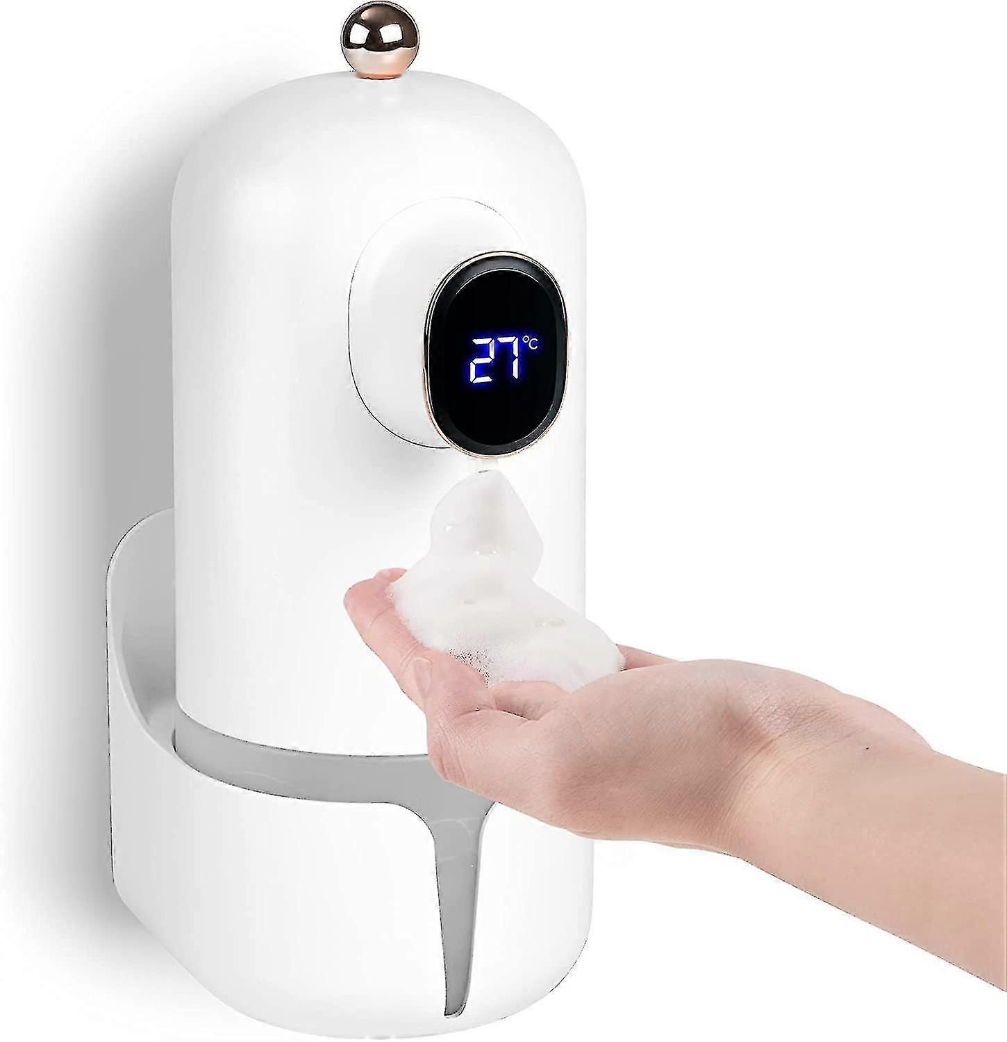 Touchless Wall Mount Foaming Soap Dispenser 300ml USB Powered