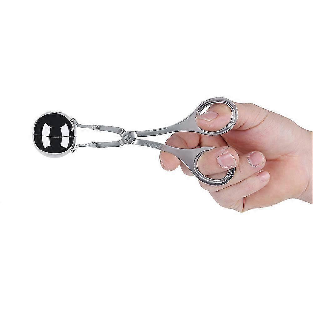 Home Maker Non-Stick Meatmelon Baller Tool in Stainless Steel for Cookie Dough and Meatball Scooping Small Size