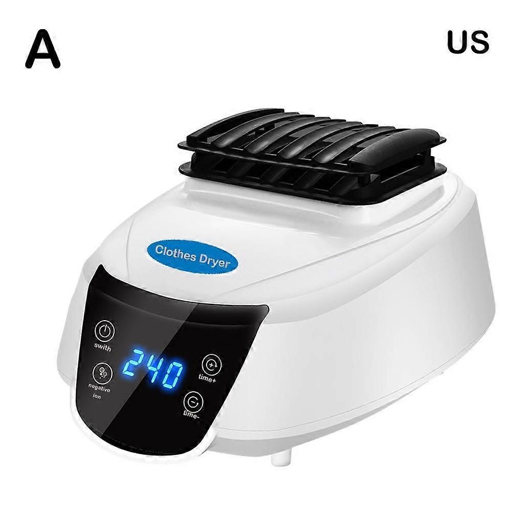 Negative ion + remote control 1300W-US standard (A)$Portable dryer household host negative ion underwear small practical clothes dryer host gift