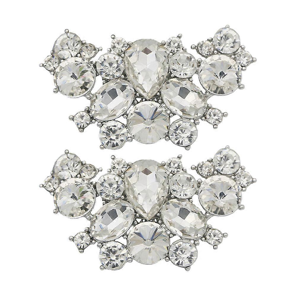 Elegant Rhinestone Shoe Accessories, Stylish and Practical for Various Uses