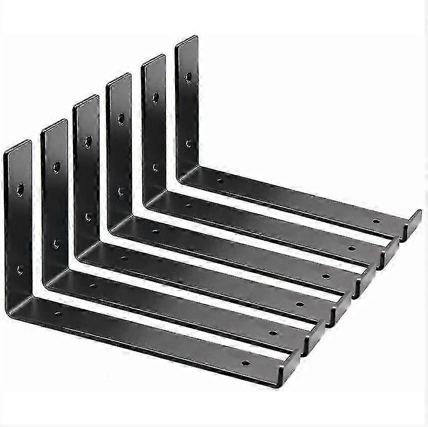 2pcs Heavy Duty L Shaped Wall Brackets, Suitable for Various Industrial Applications