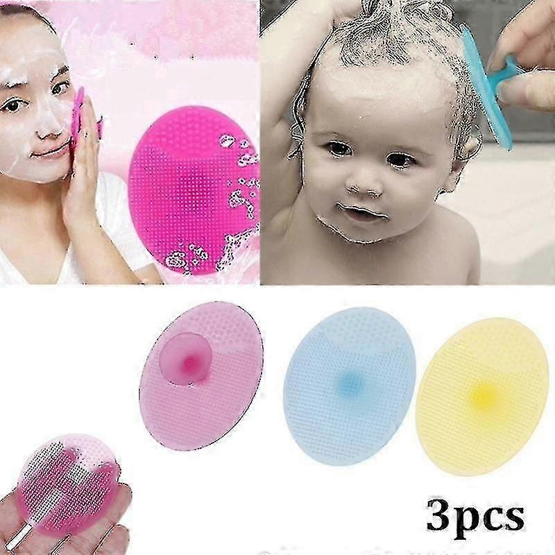 Tampon nettoyant en silicone pour le visage, exfoliant, anti-points noirs, brosse nettoyante
