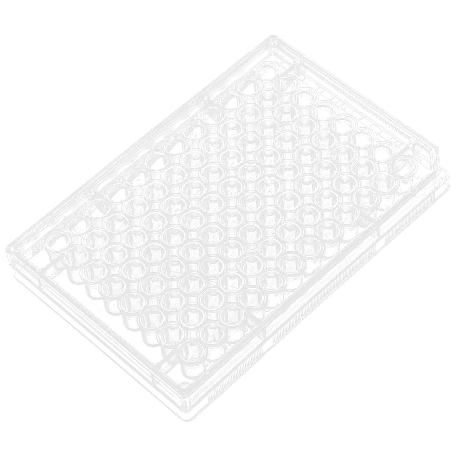 Transparent Cell Culture Plate with Lid, 1000μL Capacity, Corrosion Resistant for Lab Experiments and Biological Research