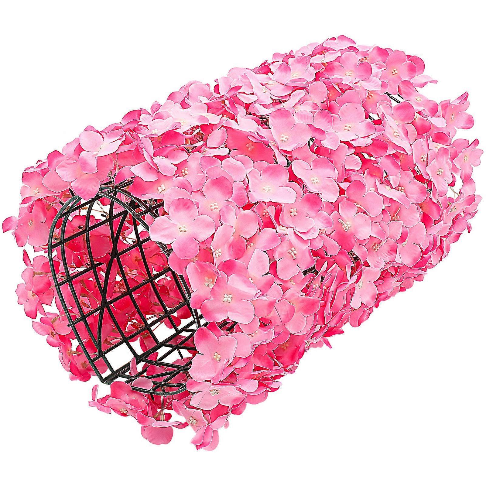 Wall Mounted Flower Decor Creating a Lively Ambience