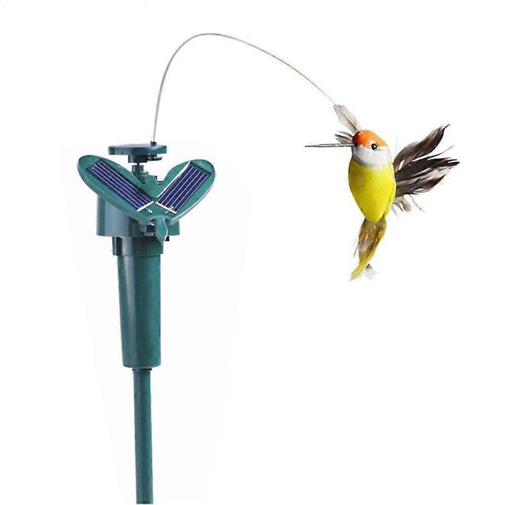 Solarpowered hummingbird, flying dancing hummingbirds for garden decoration