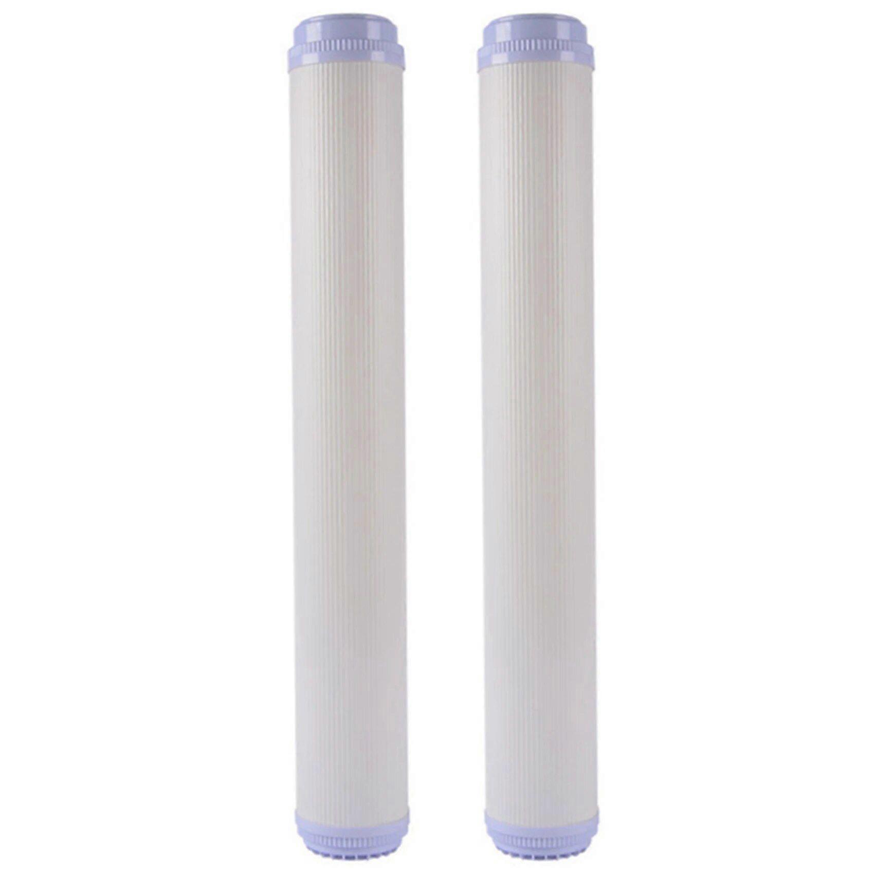 2X 20 Inch Ultrafiltration UF Membrane Filter Elements Flat Mouth Universal Water Purification Filter Filter Elements