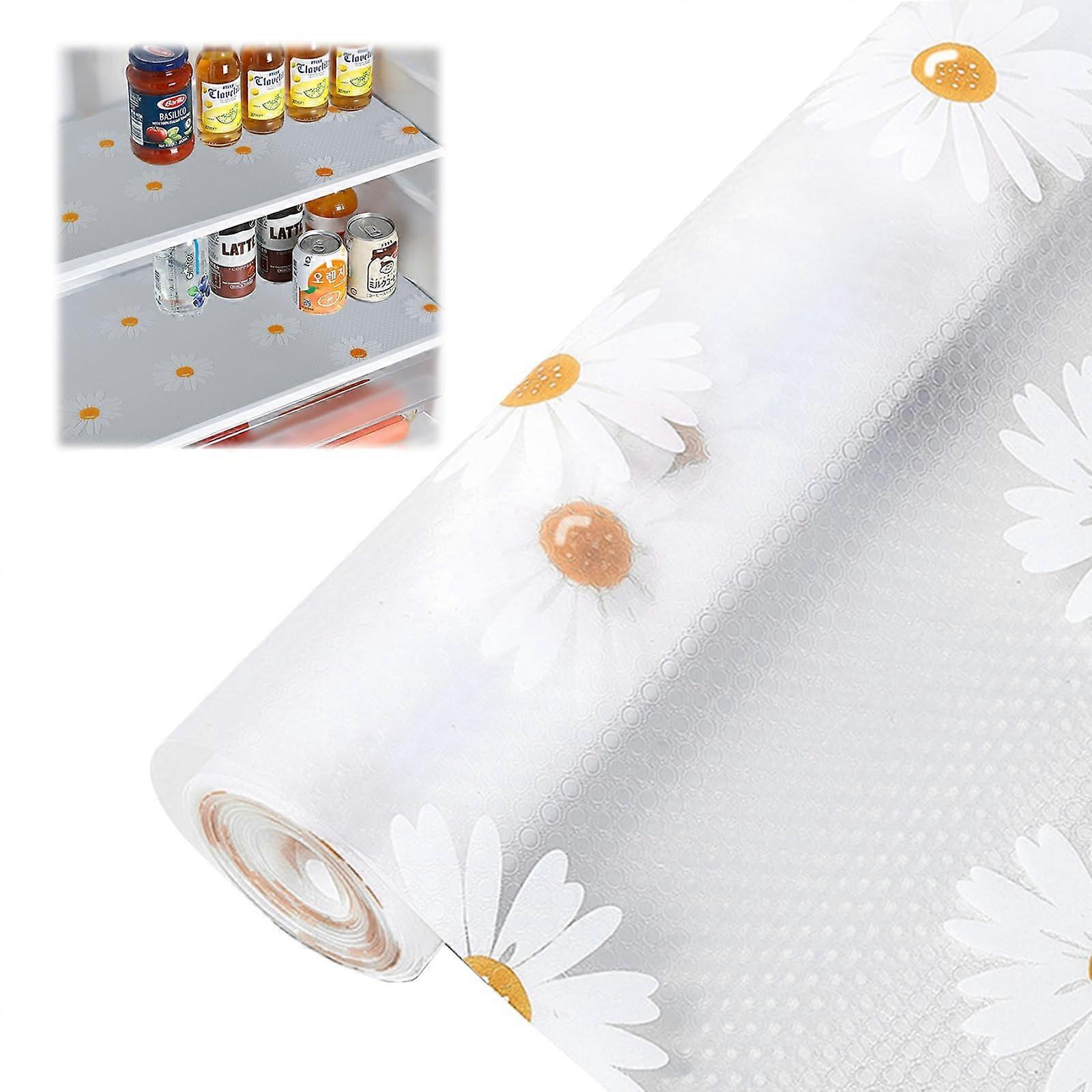 Antibacterial Fridge Mats, 30 x 500 cm, Washable, DIY Cut to Size