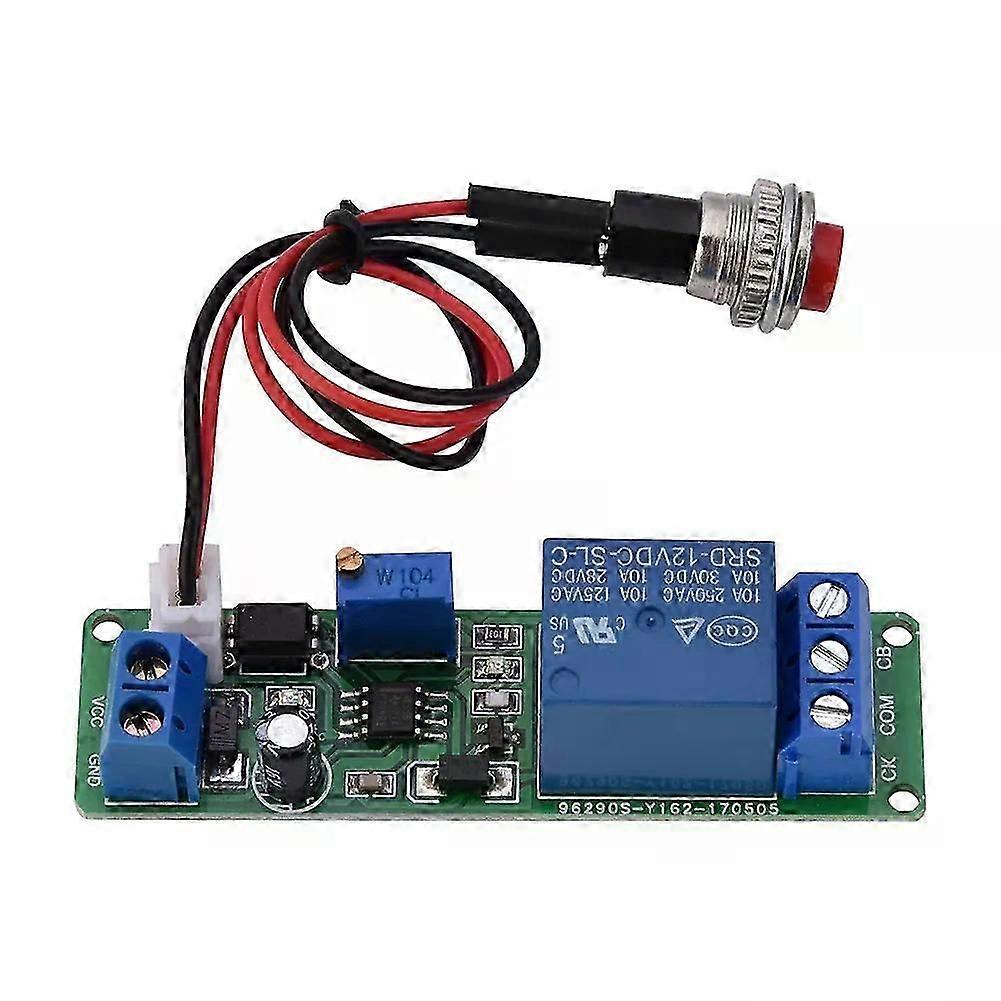 DC 12V Adjustable Timer Delay Turn OFF Module Timing Relay Time Switch 1~10sec Delay Off Switch Module