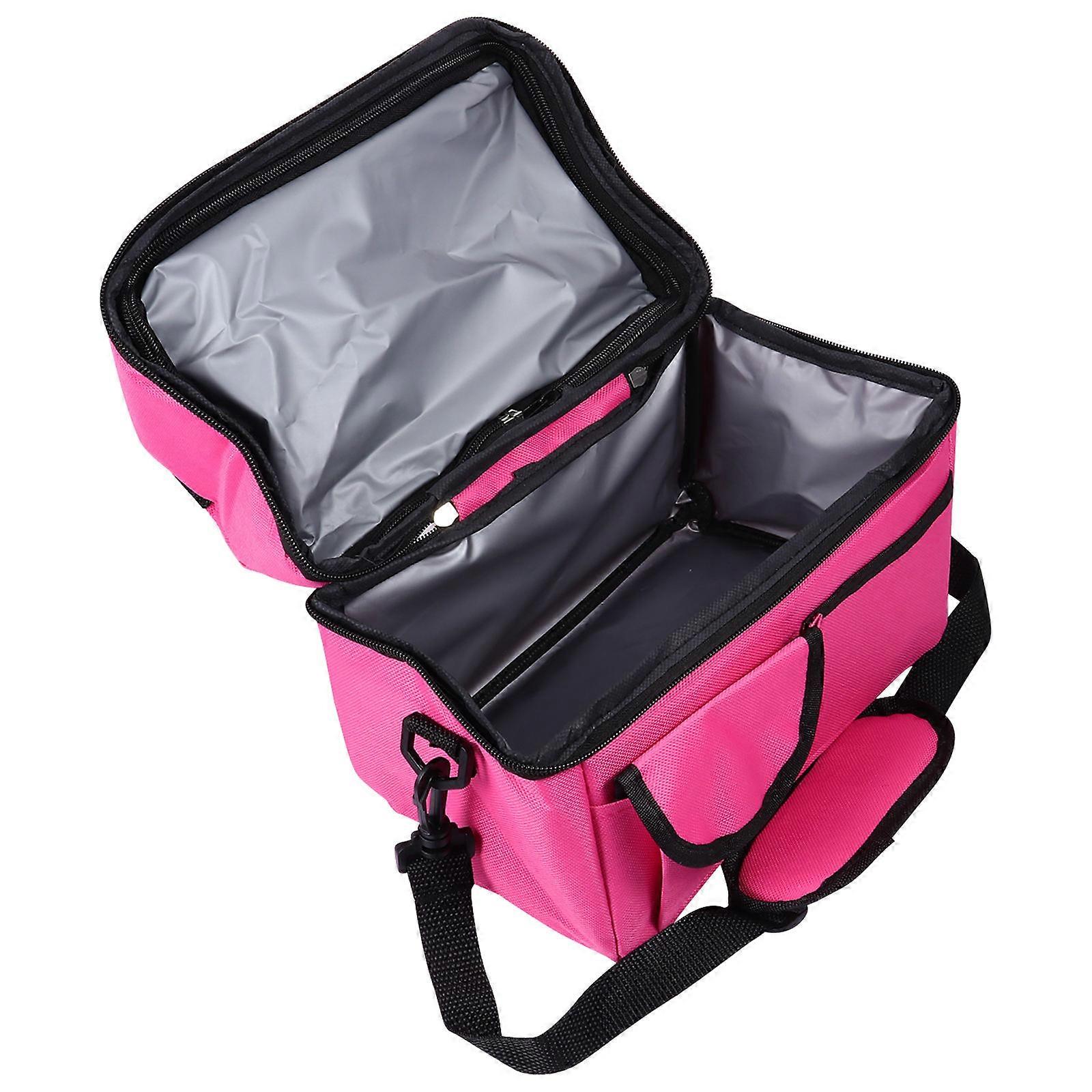 Sac isotherme de voyage rectangulaire en tissu Oxford réutilisable (1 pièce)