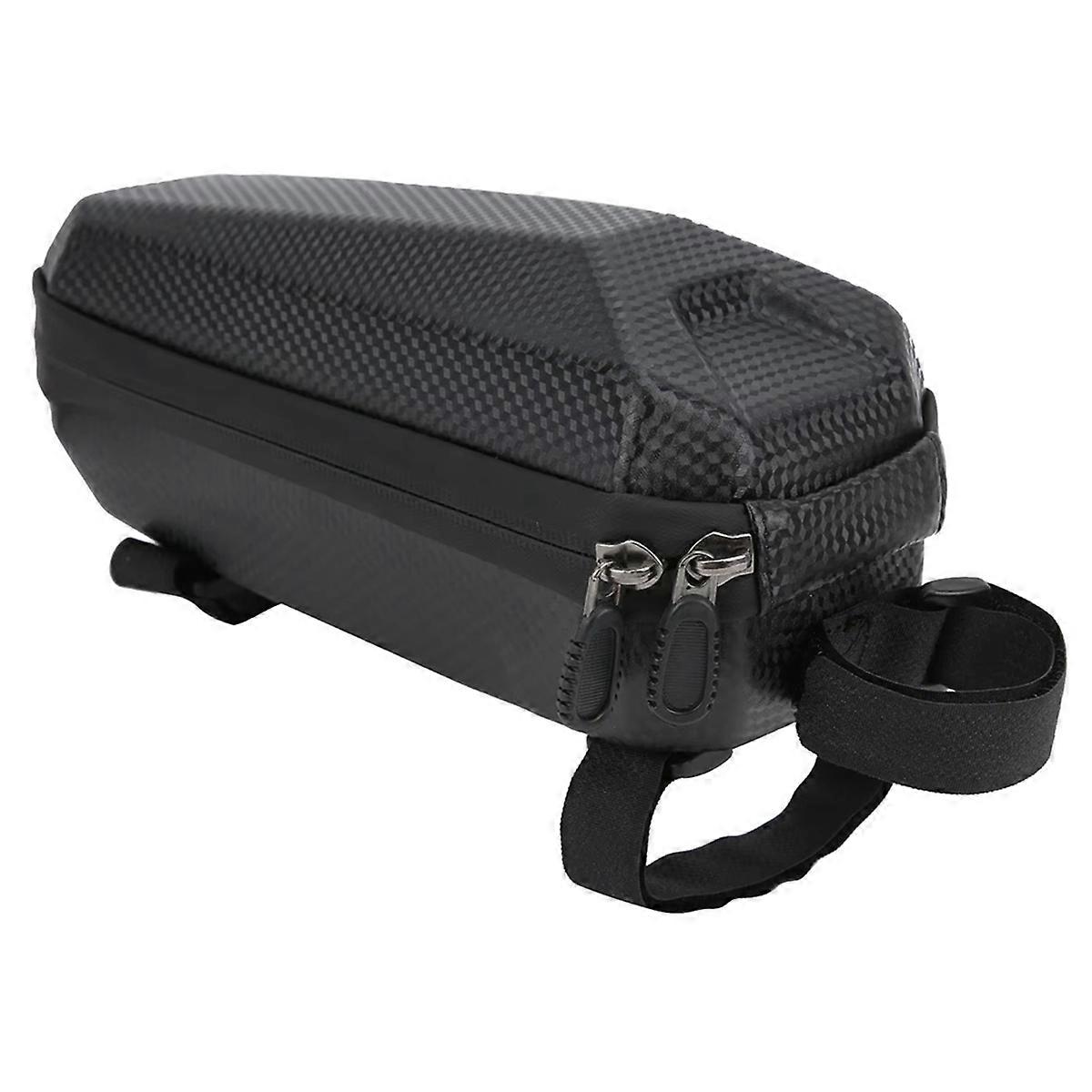 Bicycle Front Frame Bag, Hard Shell Bike Top Tube Phone Pouch