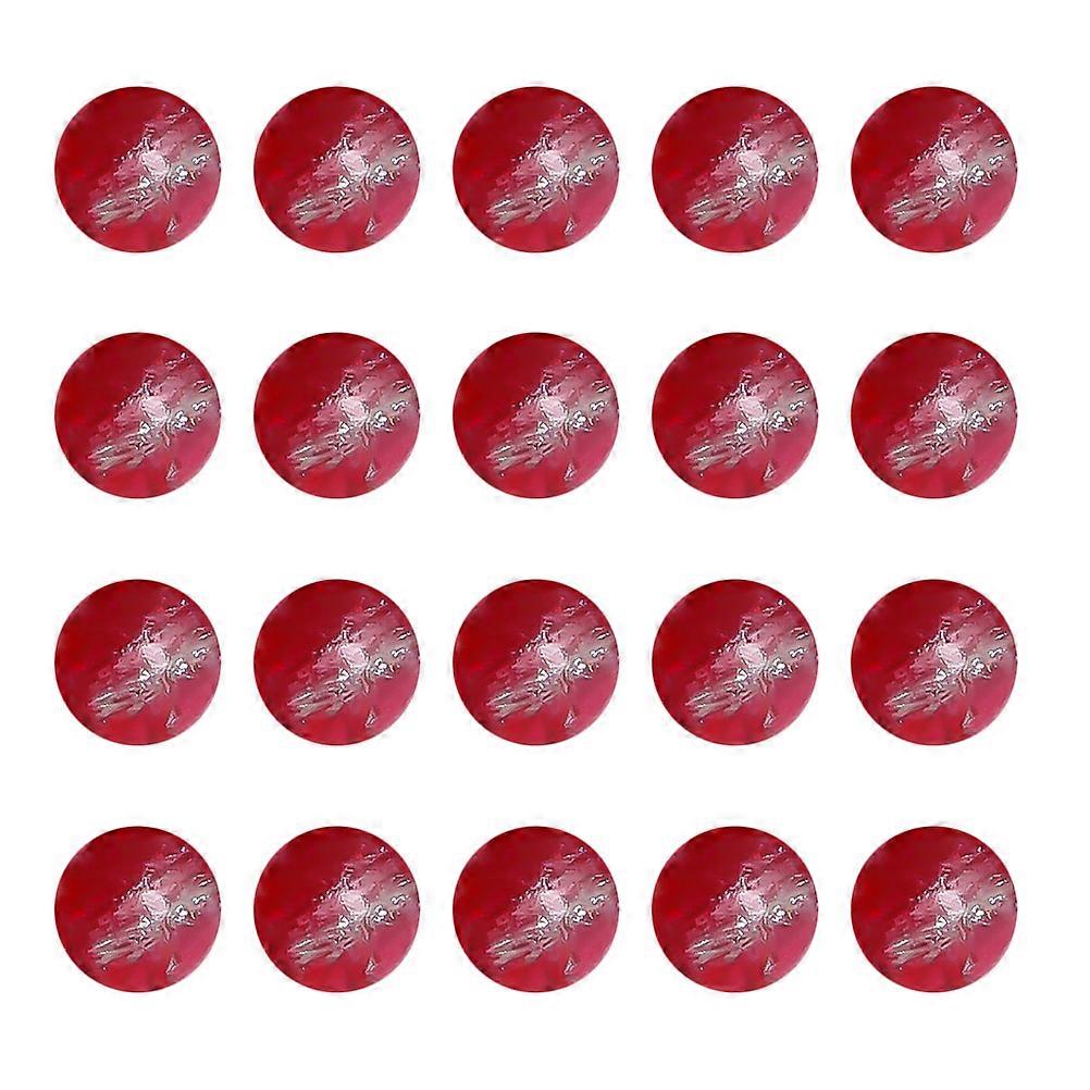 Glass Beads Red Versatile DIY Craft Projects Creative DIY Bead Accessories Set
