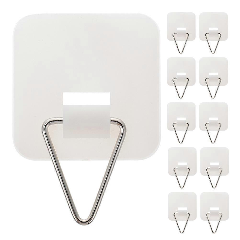25pcs Decorative Plate Hangers for Wall Display – Invisible Adhesive Holders with Strong Load Capacity, Easy Installation & Elegant Design