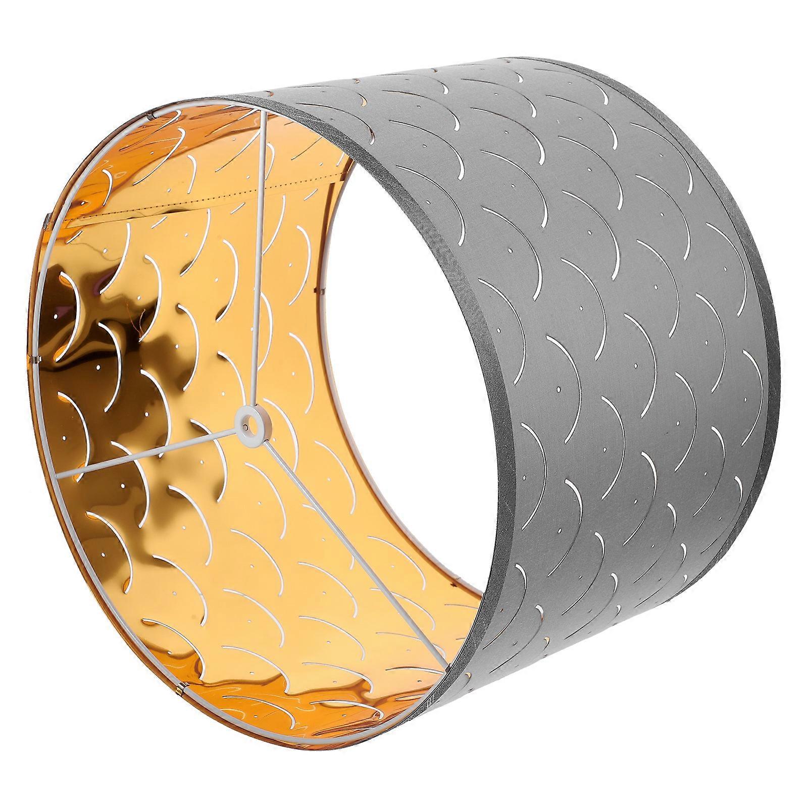 Rustic Lampshade Fabric Table Lamp Cover Home Decor Lamp Shade 33x33x24cm 1Pcs