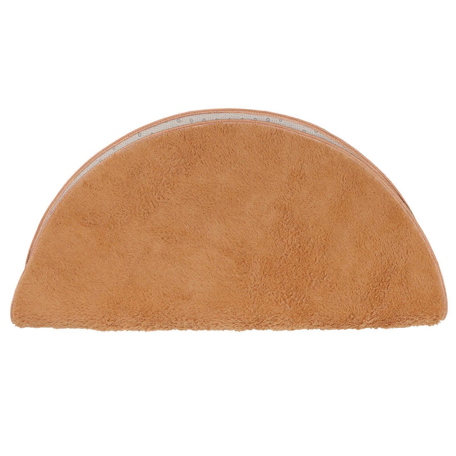 Drum Practice Pad Drum Carpet Mat Light Brown 1Pack