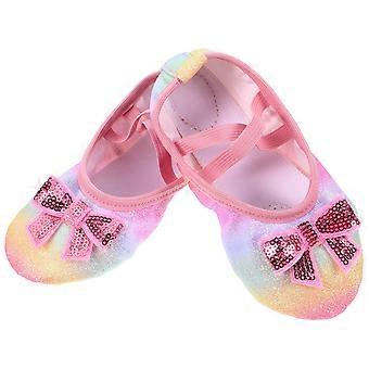 Dance Shoes Girls Ballet Shoes Cat Paw Shape Non-slip Breathable Comfortable For Ballet Practice 1 Pair