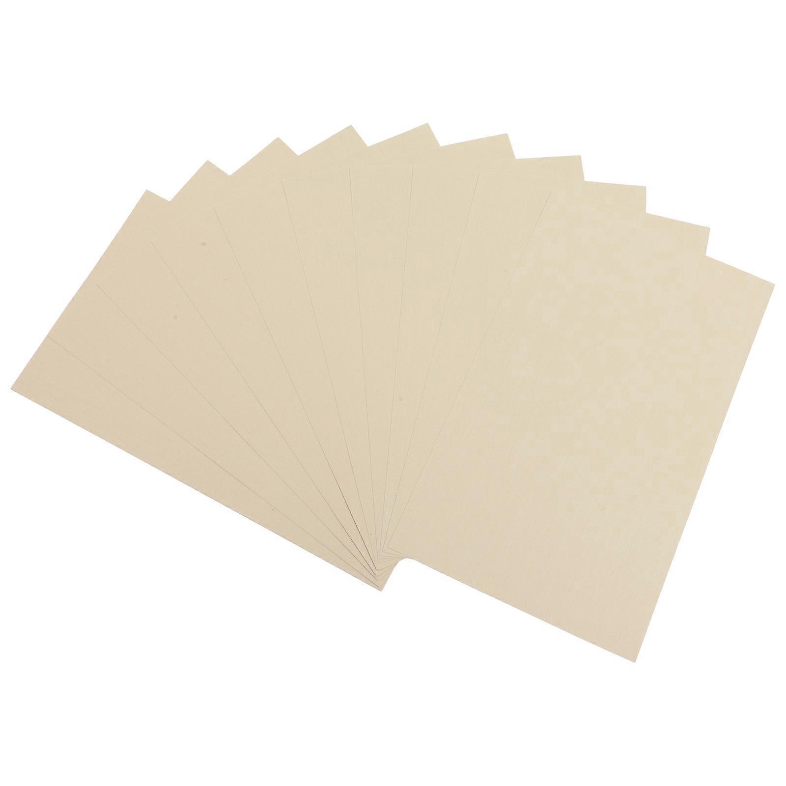 Writing Paper Rectangular Calligraphy Practice Sheets Beige 50cm x 30cm x 0.1cm Ink Painting 10 Sheets