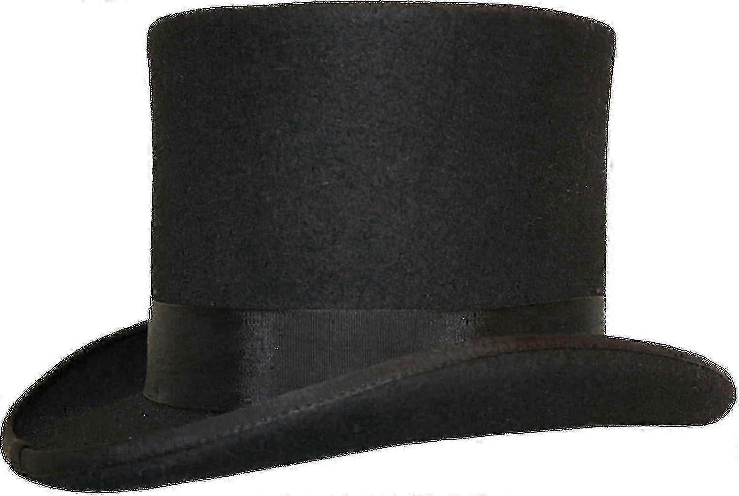Hand Made Wool Top Hat Satin Lined Small To Xxl-