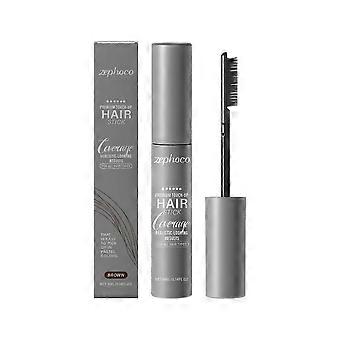 zephoco Brown Hairdressing Grooming Cream Waterproof, Sweat-proof, Long-lasting, Natural, Non-Greasy, Covering, Natural and Easy to Color