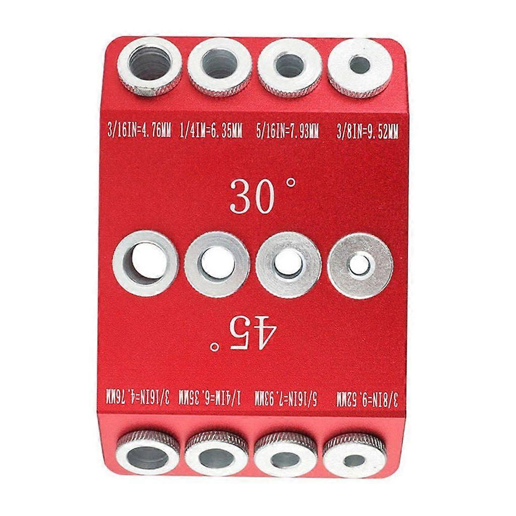 30 45 90 Degree Angle Drill Guide Jig Drill Guide 4 Size Drill Jig for Angled