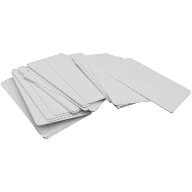 250 πλαστικές επαγγελματικές κάρτες PVC (χωρίς τσιπ) θερμή σφράγιση και εκτύπωση διπλής όψης