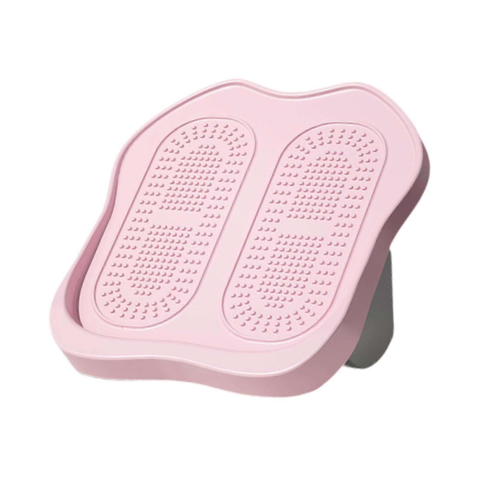 Foldable Sucking Calf With Two-Layer Tilted Board Stretch Panel Without Sliding Pink