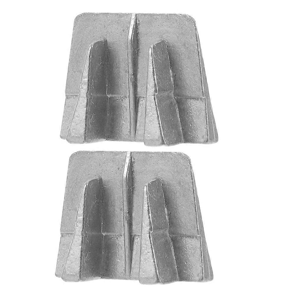 2pcs Precision Handle Wedges Axe Repair Tool Metal Wedge For Hammers Handle Repair Practical Accessories For Tool Installation And Maintenance