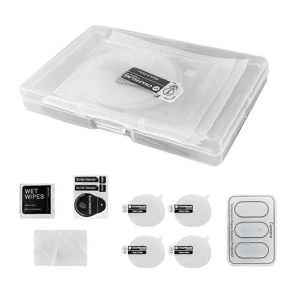 For Meta Quest 3 Lens and Camera Protective Film Set with Storage Box Anti-Scratch HD Clear