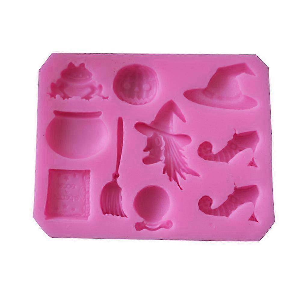 Silicone Cake Molds 10 Cavities Halloween Modeling (Specify Size)