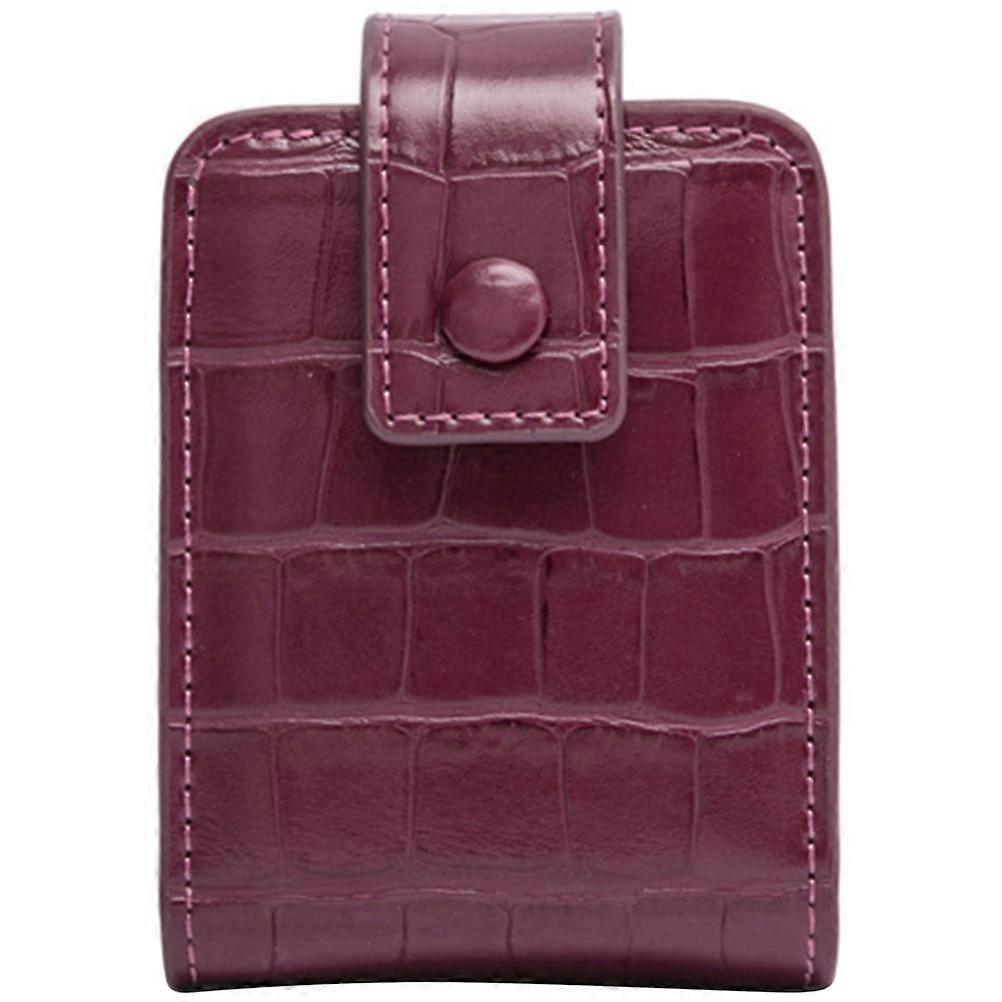 Lipstick Cases With Mirror Portable Compact Lipstick Bag Acrylic Material For Travel 3.73X2.75X1.18in 1Pcs