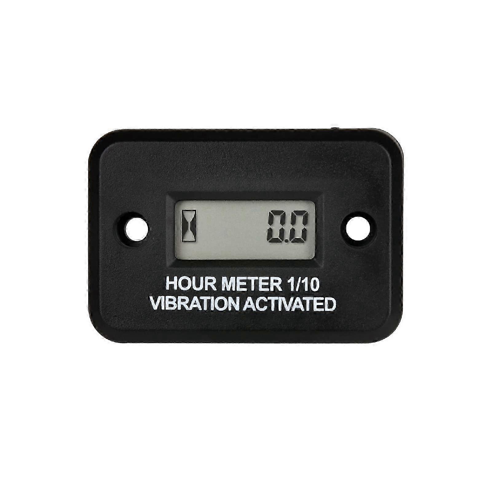 Wireless Vibration Hour Meter for Engine Equipment, Generators, Lawn Mowers, Compatible with Various Brand Devices