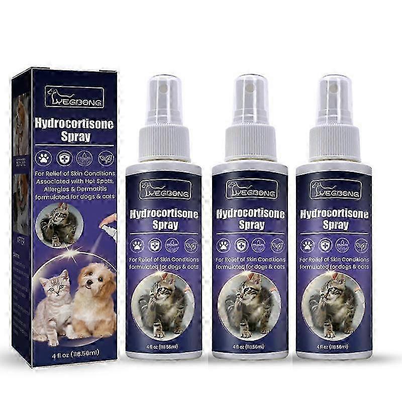 3xペットダニ除去クリーム犬猫皮膚病御馳走クリームかゆみ止め皮膚炎滅菌軟膏